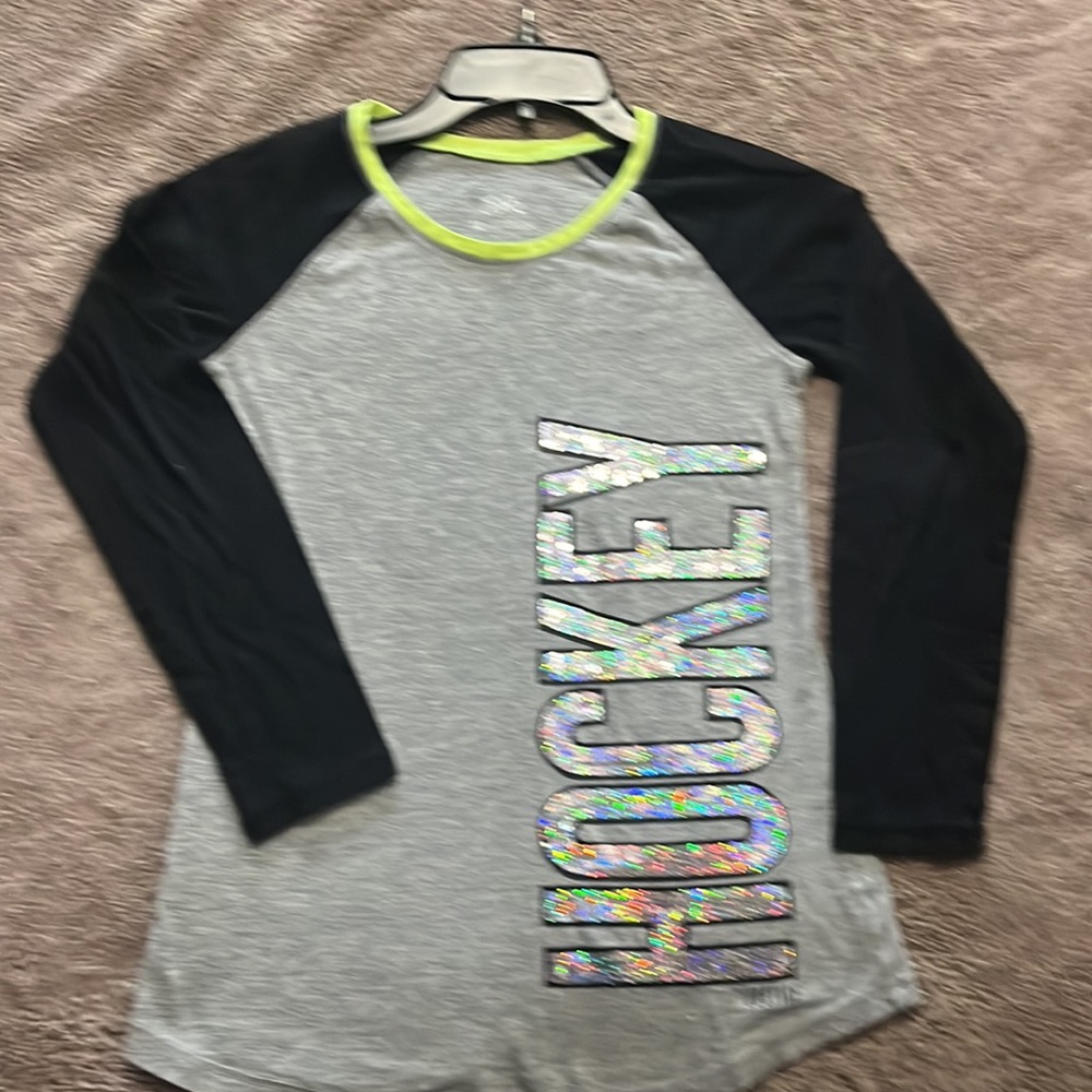 Justice long sleeve Hockey t-shirt